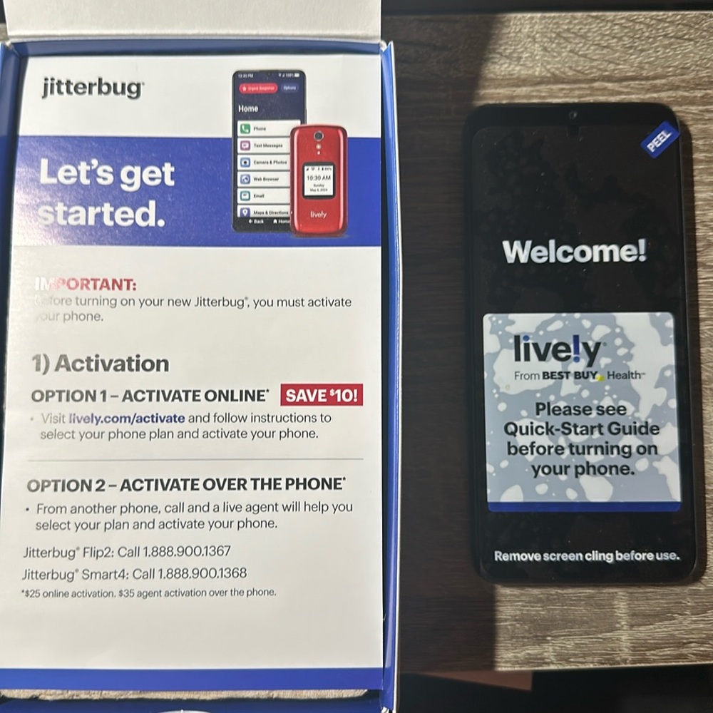 Lively Jitterbug Smart4 Smartphone